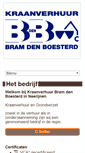 Mobile Screenshot of bramdenboesterd.entreeding.com