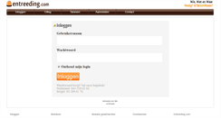 Desktop Screenshot of member.entreeding.com